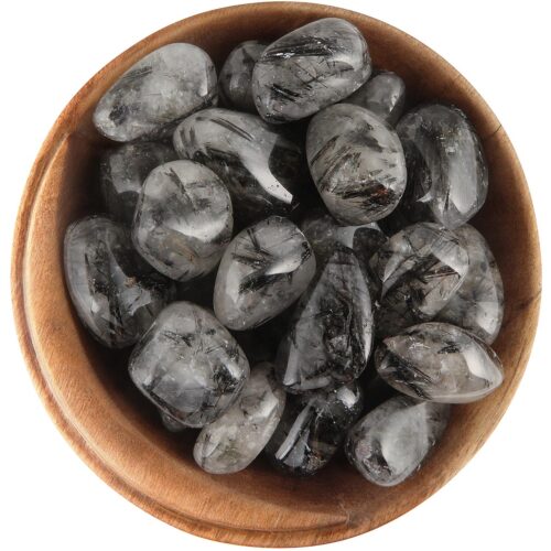 Black Tourmaline Quartz black tourmaline quartz