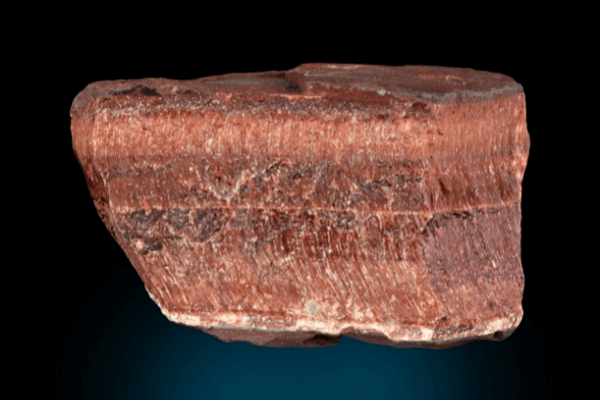 Red Tiger’s Eye Example of a natural Red Tiger's Eye mined in South Africa